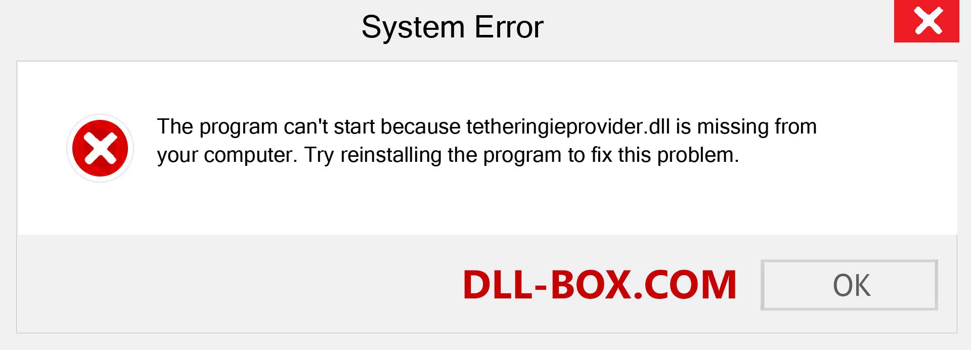  tetheringieprovider.dll file is missing?. Download for Windows 7, 8, 10 - Fix  tetheringieprovider dll Missing Error on Windows, photos, images